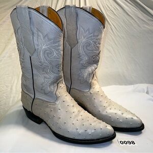 Men's White Cowboy Boots